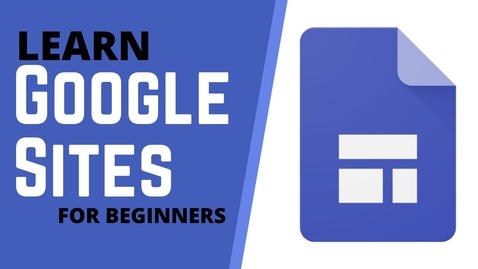 Thumbnail for How to Use Google Sites - Tutorial for Beginners