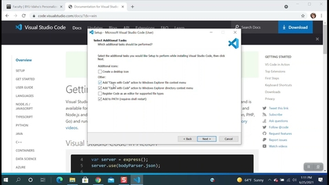 Thumbnail for Windows VSCode Install