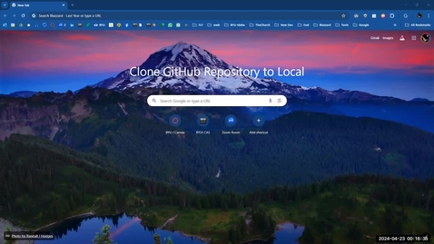 Thumbnail for Cloning a Repository from GitHub to Local