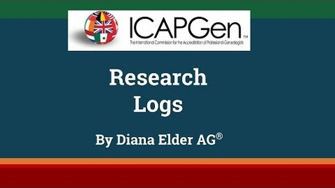 Thumbnail for Research Logs