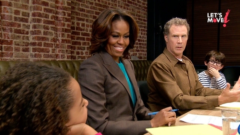 Thumbnail for Let's Move! &quot;Focus Group&quot; with Will Ferrell