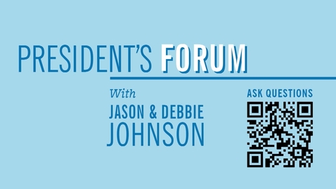 Thumbnail for Jason and Debbie Johnson - "Seeing the Lord's Hand in the Seemingly Impossible"