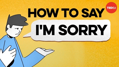 Thumbnail for The best way to apologize (according to science)