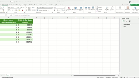 Thumbnail for Using EXP in Excel to evaluate a quadratic trendline equation (Portuguese)