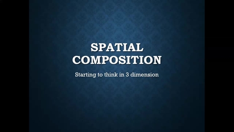 Thumbnail for Hort 230: Spatial Composition