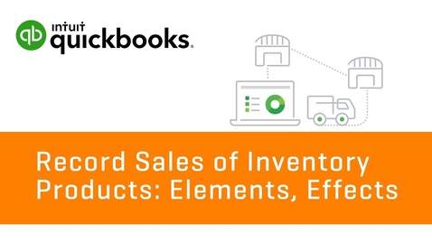 Thumbnail for Record Sales of Inventory Products in QuickBooks Online (Tutorial)