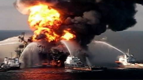 Thumbnail for CNN: BP Oil rig, Deepwater Horizon explodes and sinks off the coast of Mexico