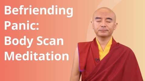 Thumbnail for Befriending Panic — Body Scan Meditation with Yongey Mingyur Rinpoche