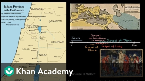 Thumbnail for Jesus Christ and Christianity | World History | Khan Academy
