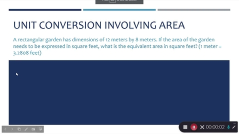 Thumbnail for Slides 9-12 Area of the rectangular objects