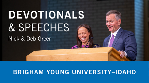 Thumbnail for Nick and Deborah Greer - “Look Up! Don’t Give Up!”