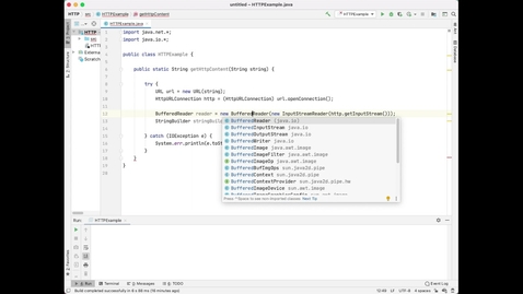 Thumbnail for Simple HTTP/URL Example