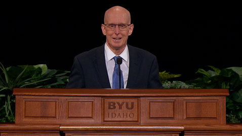 Thumbnail for entry President Henry J. Eyring - &quot;Remarks at the Announcement of President Alvin F. Meredith III&quot;