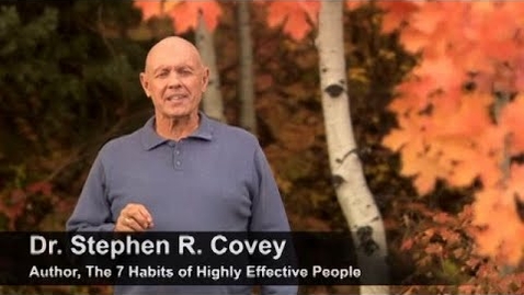 Thumbnail for Weekly Planning- A Video from The 7 Habits of Highly Effective People