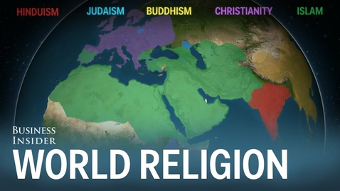 Thumbnail for Animated map shows how religion spread around the world