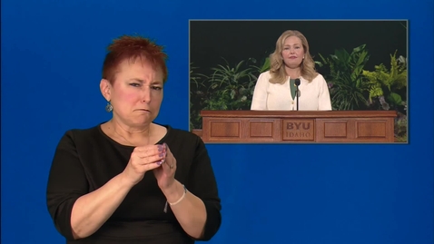 Thumbnail for ASL: Sister Jennifer Meredith - &quot;The Great Plan of Happiness”