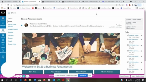 Thumbnail for Week 1 Overview and Capsim Rehearsal Rounds
