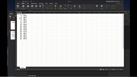 Thumbnail for Exponential Regression preliminaries -Loom
