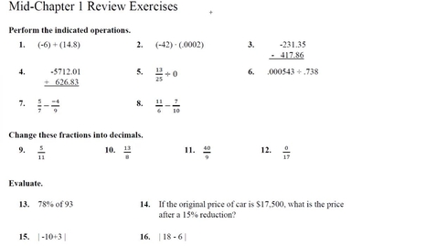 Thumbnail for Math 101 1-Mid Review Solutions1-16