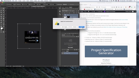Thumbnail for Photoshop - Resize Project