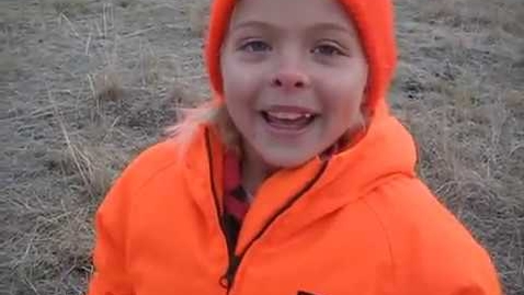 Thumbnail for Savannah's first deer hunt.  &quot;Dad, is this normal, I'm not cold, I'm just shaking&quot;