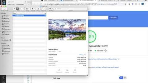 Thumbnail for Image Optimization for Web Pages