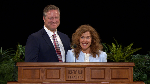 Thumbnail for Elder Jeremy R. Jaggi and Sister Amy Jaggi - “Arise, and Get Thee into the Mountain”