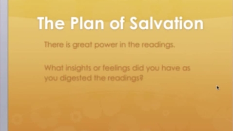 Thumbnail for The Plan of Salvation