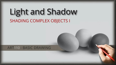 Thumbnail for entry Shading Complex Objects #1