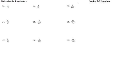 Thumbnail for Math 101 7-2 Solutions 31-39