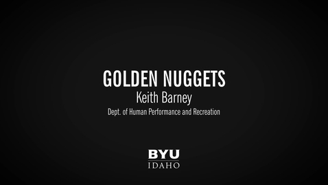 Thumbnail for Keith Barney GOLDEN NUGGETS