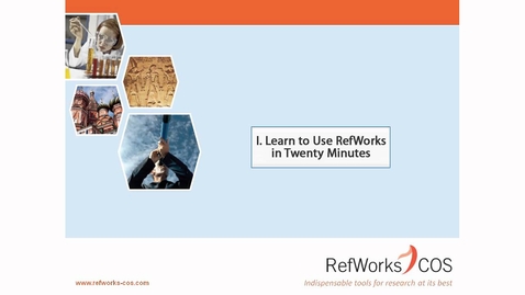 Thumbnail for Learn to Use Legacy RefWorks in Twenty Minutes