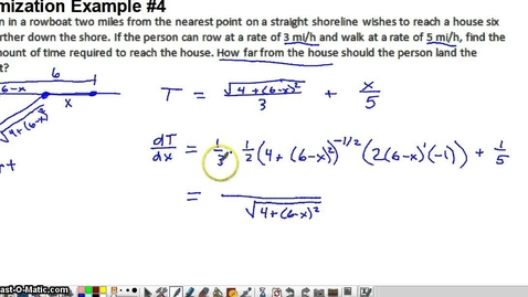 Thumbnail for Optimization - Minimize Time Spent Traveling