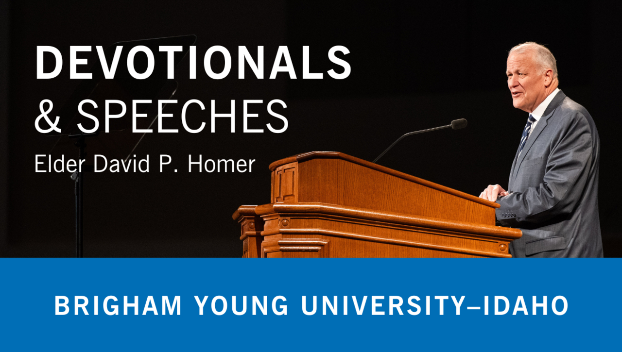 Elder David P. Homer - Choose to Believe