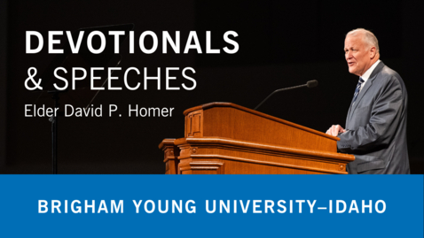 Thumbnail for Elder David P. Homer - Choose to Believe