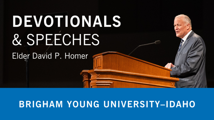 Elder David P. Homer - Choose to Believe