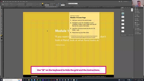 Thumbnail for Art 130 - w10 - 01 - Overview