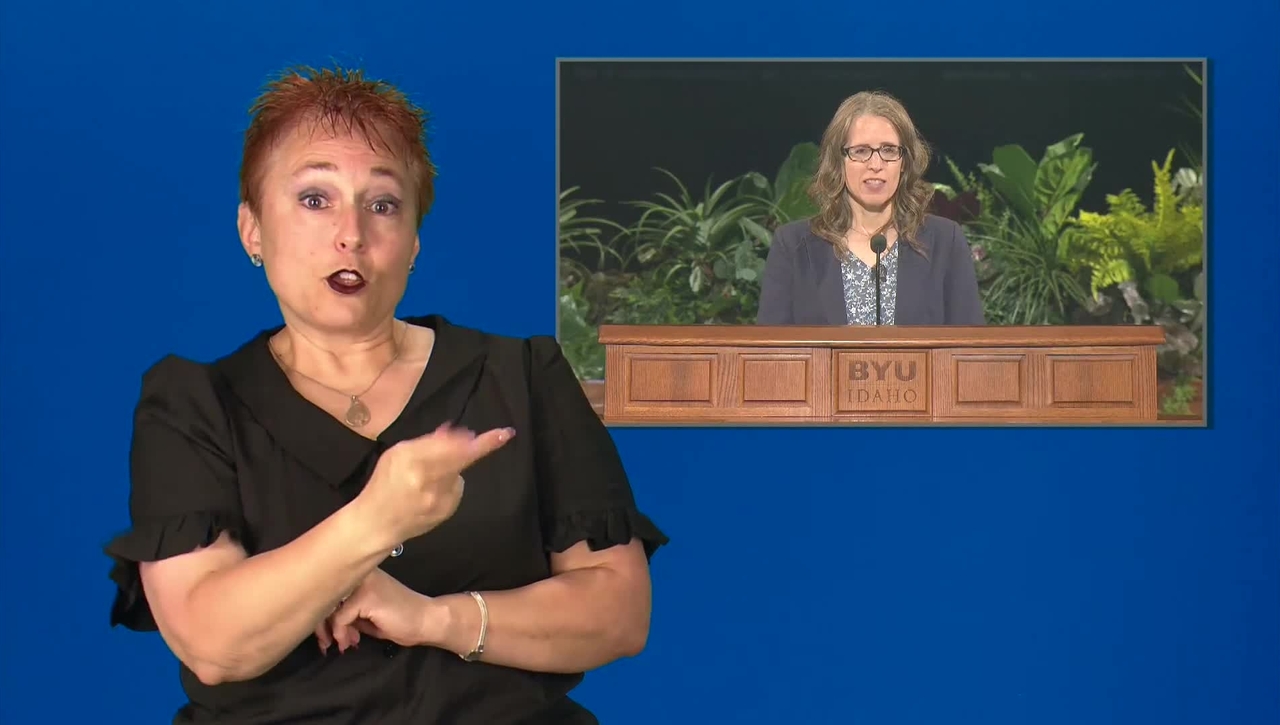 ASL: Cindy Goodwill - &quot;With All Your Heart, Might, Mind, and Strength”