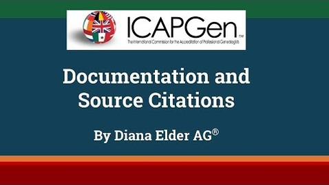Thumbnail for Documentation and Source Citations