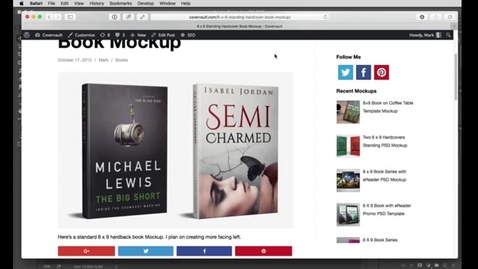 Thumbnail for How to use PSD Files and Mockups