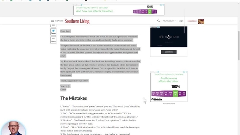 Thumbnail for Using Editor in Microsoft Word to Correct Spelling and Grammar
