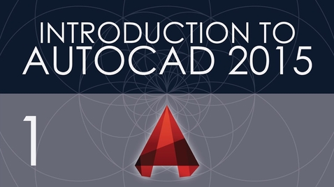 Thumbnail for Intro to AutoCAD 2015 - 01 - The Interface