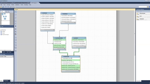 Thumbnail for MySQL Workbench ERD Visibility and Foreign Key Suggestions