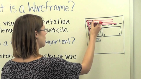 Thumbnail for What is a Wireframe?