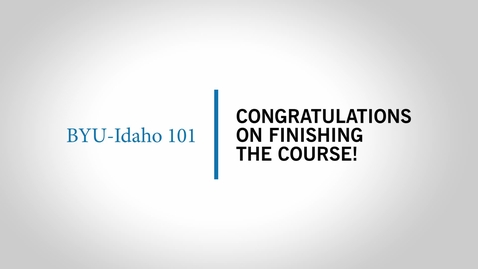 Thumbnail for BYU-Idaho 101: Course Closing with the Merediths