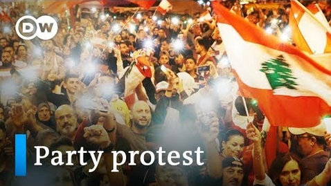 Thumbnail for Why protesters in Lebanon are partying in the streets | DW News