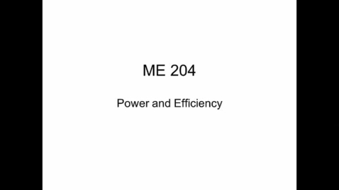 Thumbnail for Power and Efficiency