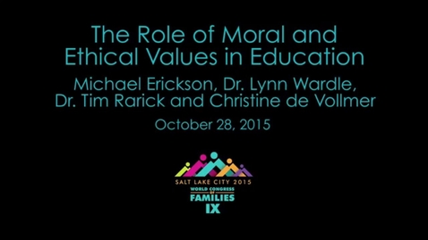 Thumbnail for Become a Good Person...or Else!  Dr. Tim Rarick