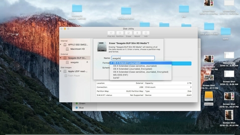 Thumbnail for How to Format External Hard Drive for Mac &amp; Windows (MS-Dos or ExFat?)