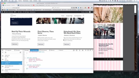 Thumbnail for WordPress Customization - Video 8